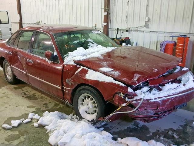 2FALP74W5VX140396 - 1997 FORD CROWN VICT MAROON photo 9