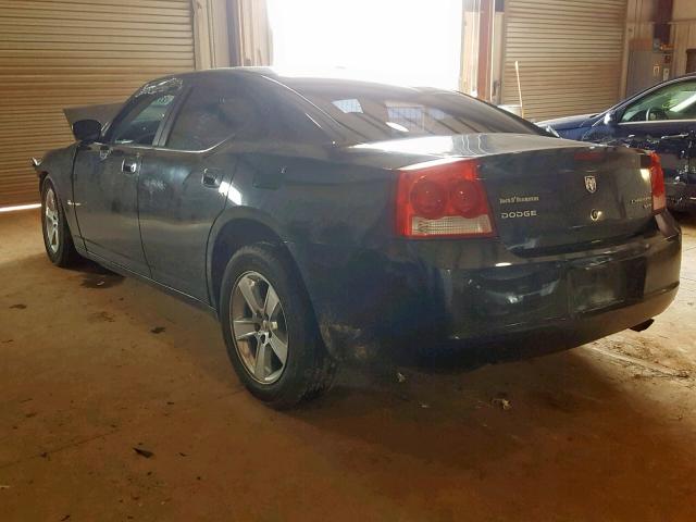 2B3KA33V29H561406 - 2009 DODGE CHARGER SX BLACK photo 3