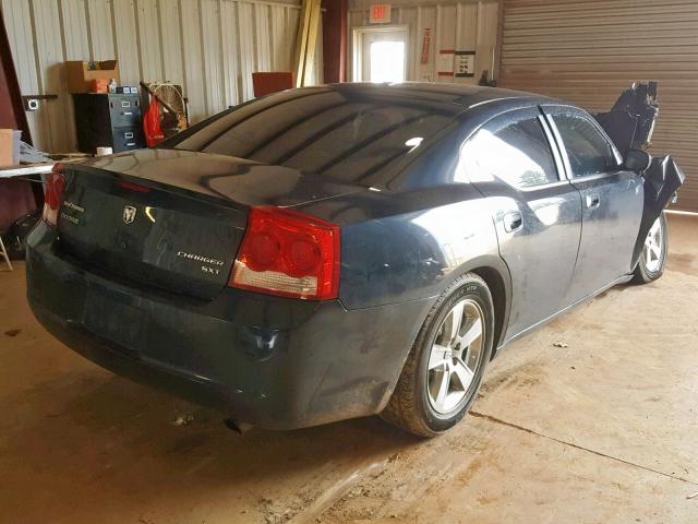 2B3KA33V29H561406 - 2009 DODGE CHARGER SX BLACK photo 4