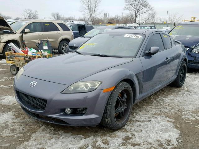 JM1FE173360204205 - 2006 MAZDA RX8 GRAY photo 2