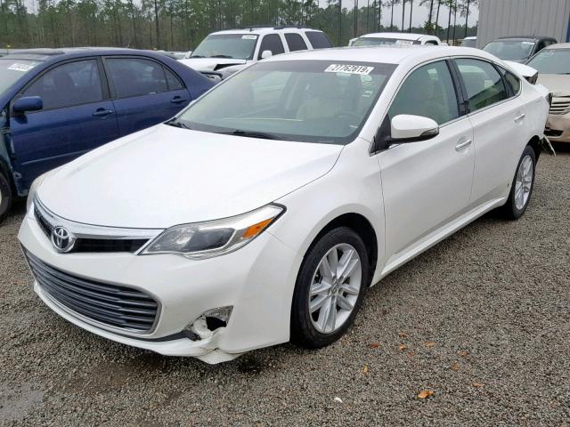 4T1BK1EBXDU022889 - 2013 TOYOTA AVALON BAS WHITE photo 2