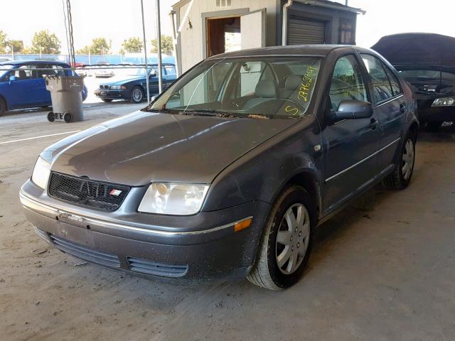 3VWRA69M04M058364 - 2004 VOLKSWAGEN JETTA GL GRAY photo 2