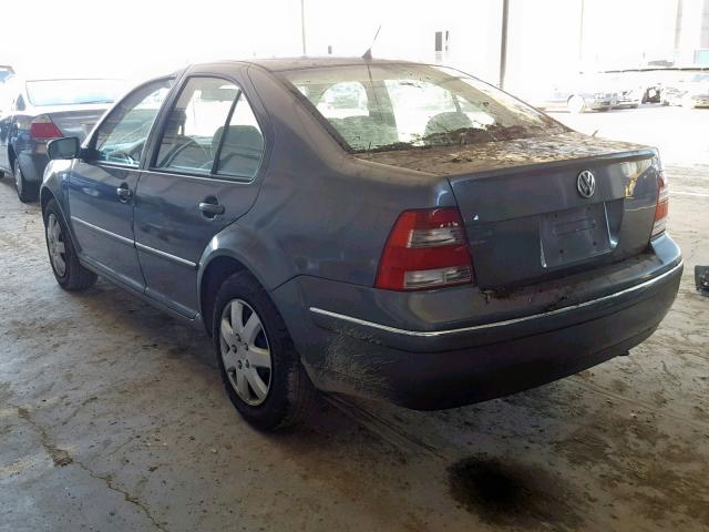 3VWRA69M04M058364 - 2004 VOLKSWAGEN JETTA GL GRAY photo 3