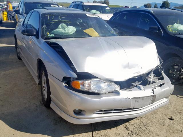 2G1WX15K129114516 - 2002 CHEVROLET MONTE CARL SILVER photo 1