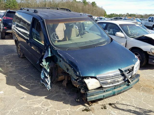 1GNDX03E51D233703 - 2001 CHEVROLET VENTURE GREEN photo 1