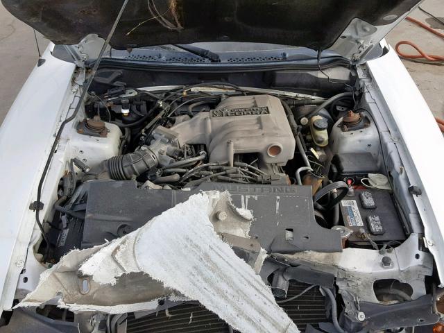 1FALP42D4SF198670 - 1995 FORD MUSTANG CO WHITE photo 7