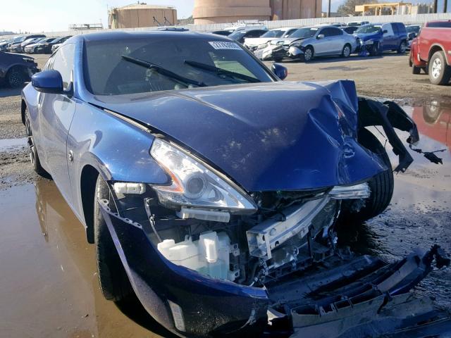 JN1AZ4EH0GM935623 - 2016 NISSAN 370Z BASE BLUE photo 1