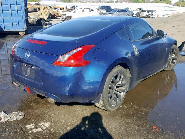 JN1AZ4EH0GM935623 - 2016 NISSAN 370Z BASE BLUE photo 4