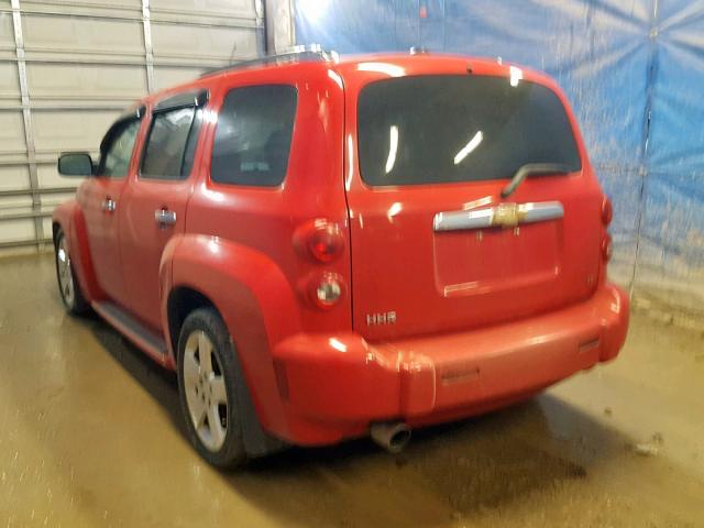 3GNDA33PX8S558099 - 2008 CHEVROLET HHR LT RED photo 3