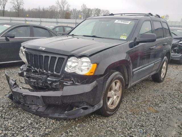 1J8GR48KX9C546844 - 2009 JEEP GRAND CHER BLACK photo 2