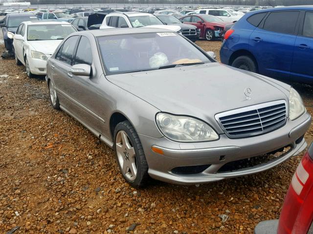 WDBNG70J43A377608 - 2003 MERCEDES-BENZ S 430 GRAY photo 1