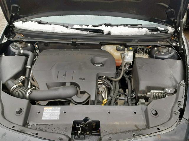 1G1ZC5E12BF370517 - 2011 CHEVROLET MALIBU 1LT შავი ფოტო 7
