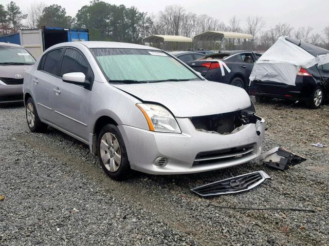 3N1AB6AP2CL663965 - 2012 NISSAN SENTRA 2.0 SILVER photo 1