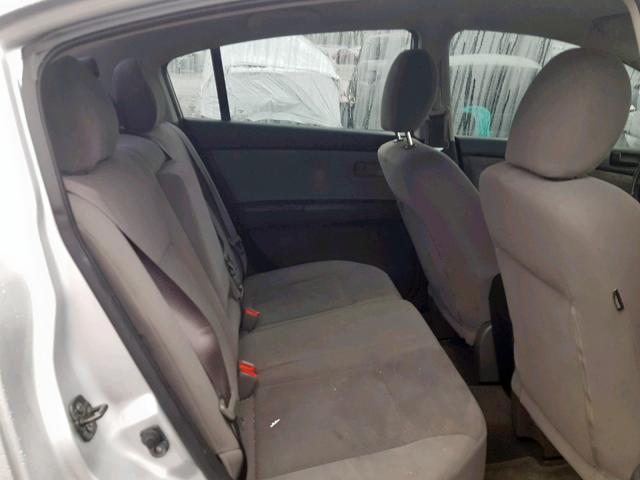 3N1AB6AP2CL663965 - 2012 NISSAN SENTRA 2.0 SILVER photo 6