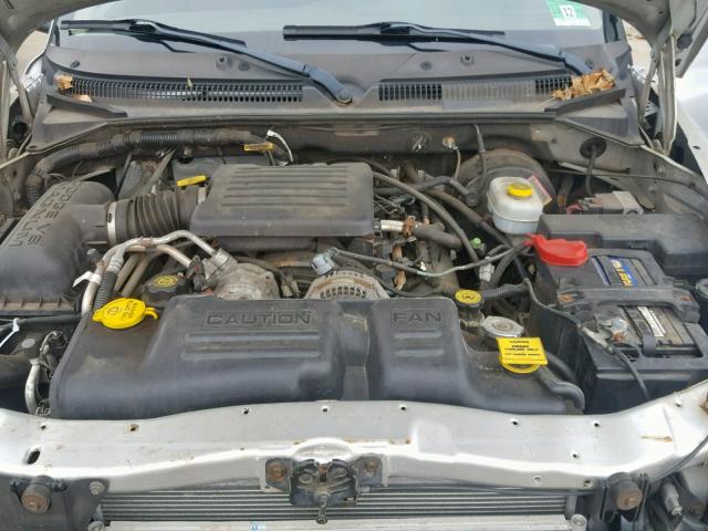 1D4HS38N03F624450 - 2003 DODGE DURANGO SP SILVER photo 7