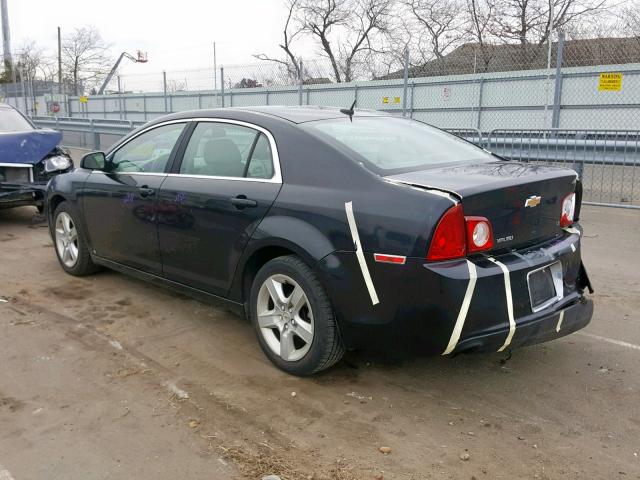 1G1ZG57B49F237939 - 2009 CHEVROLET MALIBU LS BLACK photo 3