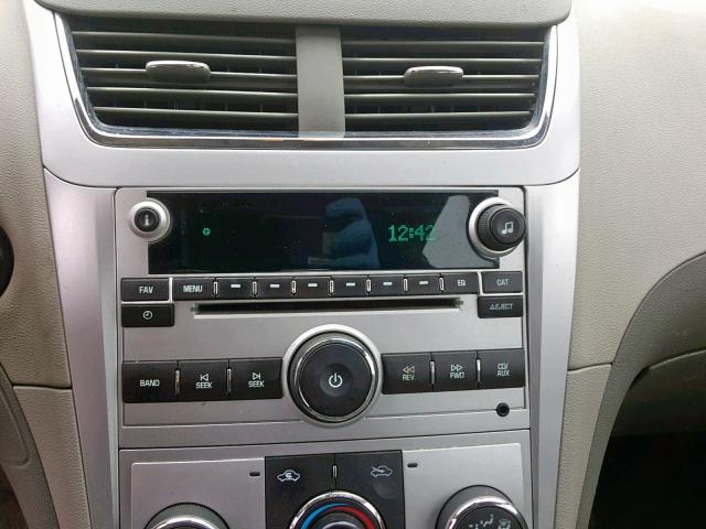 1G1ZG57B49F237939 - 2009 CHEVROLET MALIBU LS BLACK photo 9