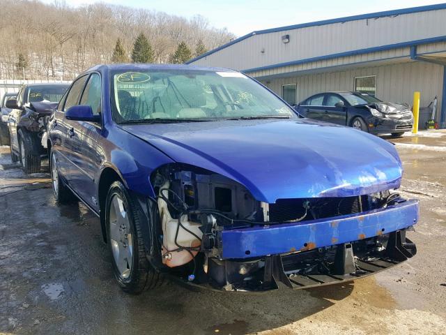 2G1WD58C169251062 - 2006 CHEVROLET IMPALA SUP Көк фото 1