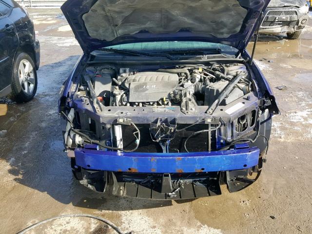 2G1WD58C169251062 - 2006 CHEVROLET IMPALA SUP Көк фото 7