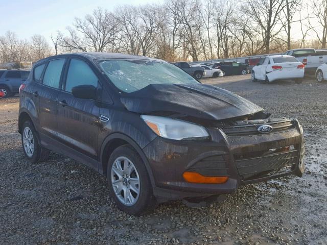 1FMCU0F7XDUC42469 - 2013 FORD ESCAPE S BLACK photo 1