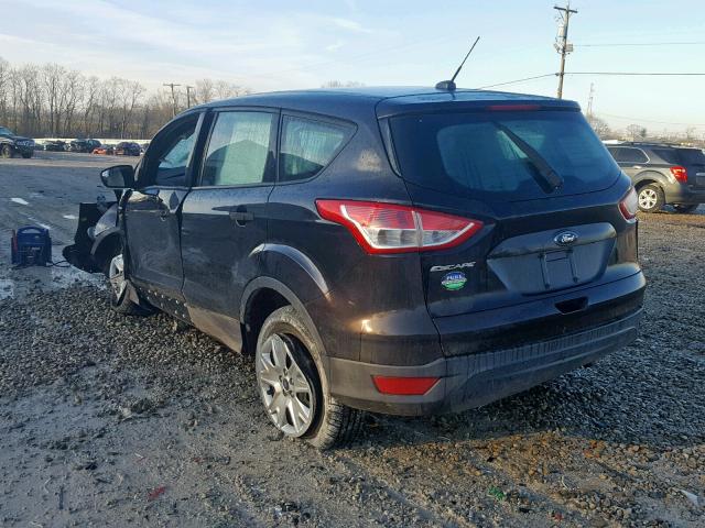 1FMCU0F7XDUC42469 - 2013 FORD ESCAPE S BLACK photo 3