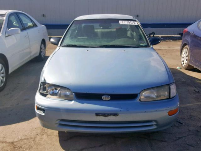 1Y1SK5362RZ050144 - 1994 CHEVROLET PRIZM BLUE photo 7