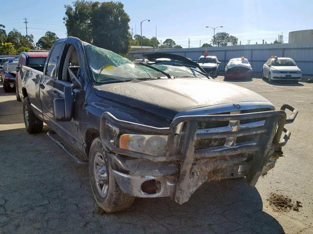 3D7KA28C63G828303 - 2003 DODGE RAM 2500 S BLACK photo 1