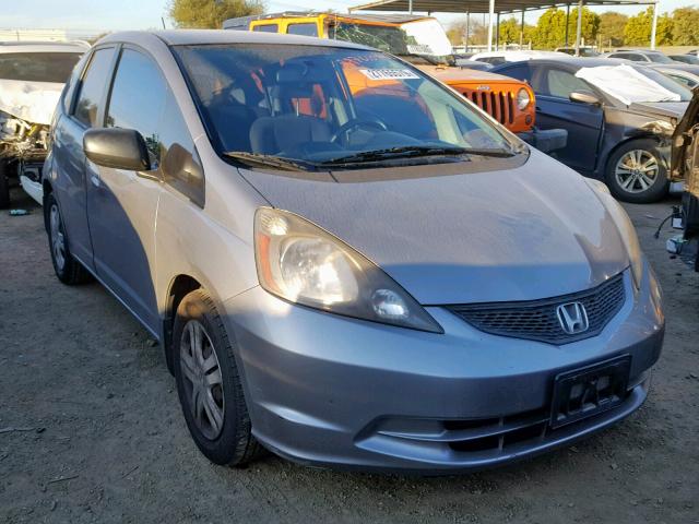 JHMGE88279C001953 - 2009 HONDA FIT SILVER photo 1