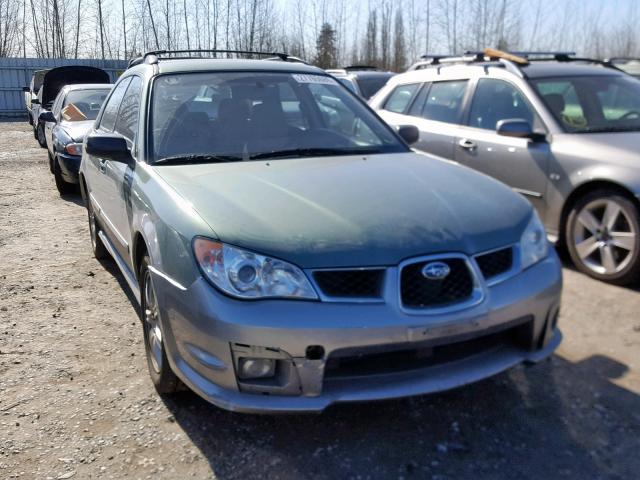 JF1GG63697H809060 - 2007 SUBARU IMPREZA OU GREEN photo 1