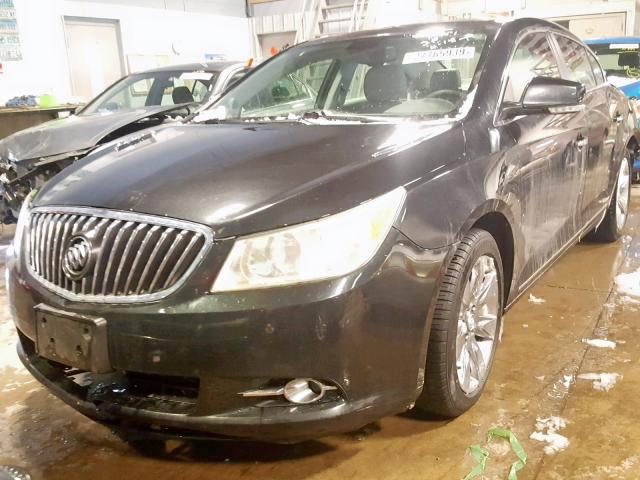 1G4GC5EDXBF270203 - 2011 BUICK LACROSSE C BLACK photo 2