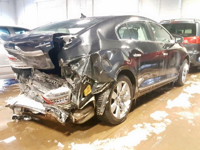 1G4GC5EDXBF270203 - 2011 BUICK LACROSSE C BLACK photo 4