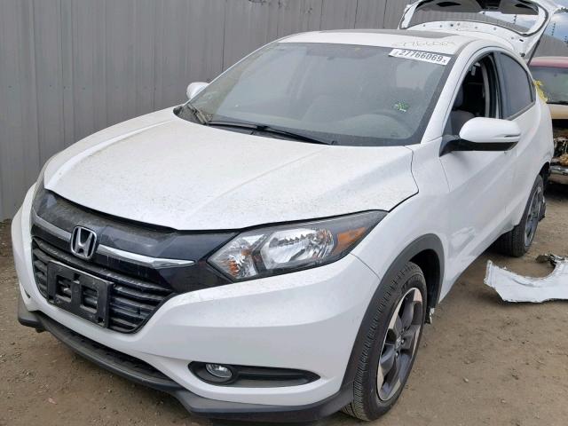 3CZRU5H57JM705749 - 2018 HONDA HR-V EX WHITE photo 2