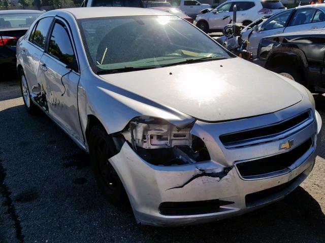 1G1ZA5EB9A4104324 - 2010 CHEVROLET MALIBU LS SILVER photo 1