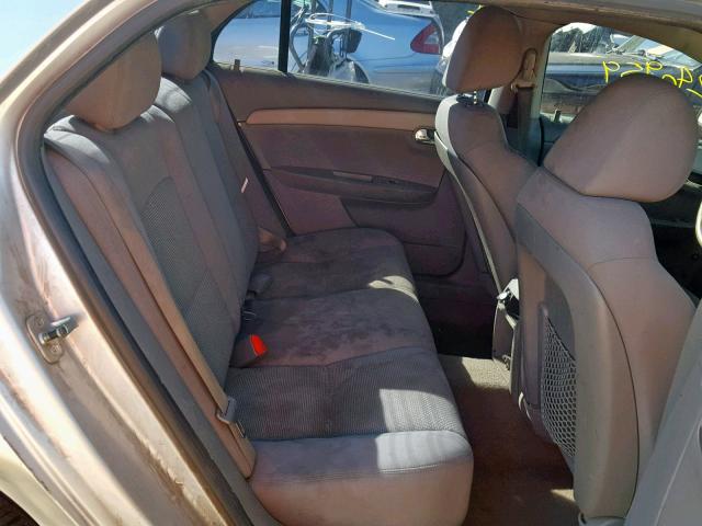 1G1ZA5EB9A4104324 - 2010 CHEVROLET MALIBU LS SILVER photo 6