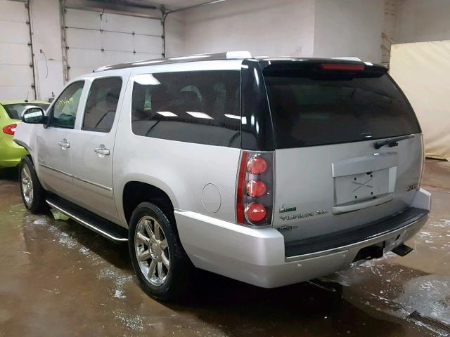 1GKS2MEF8BR356030 - 2011 GMC YUKON XL D SILVER photo 3