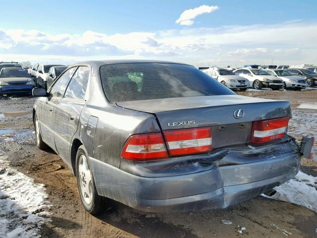 JT8BF28G410315940 - 2001 LEXUS ES 300 GRAY photo 3