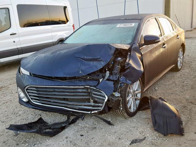 4T1BK1EB0FU191175 - 2015 TOYOTA AVALON XLE BLUE photo 2