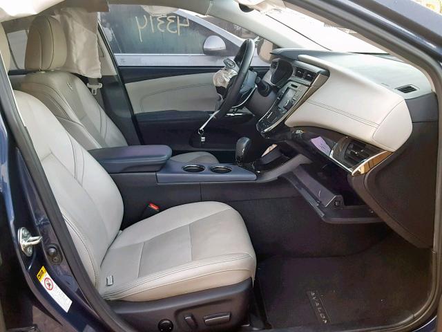 4T1BK1EB0FU191175 - 2015 TOYOTA AVALON XLE BLUE photo 5