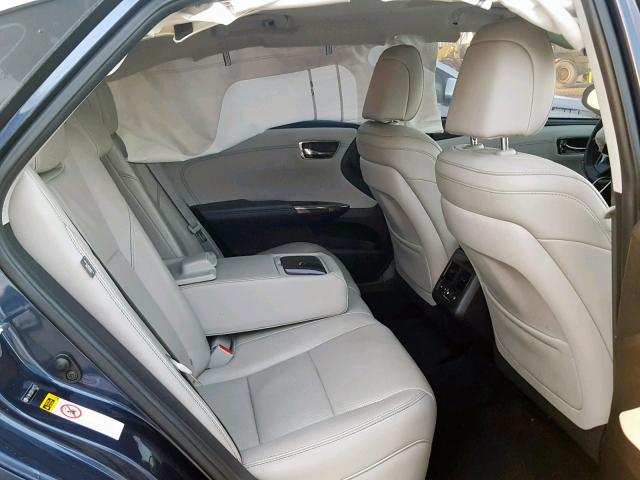 4T1BK1EB0FU191175 - 2015 TOYOTA AVALON XLE BLUE photo 6