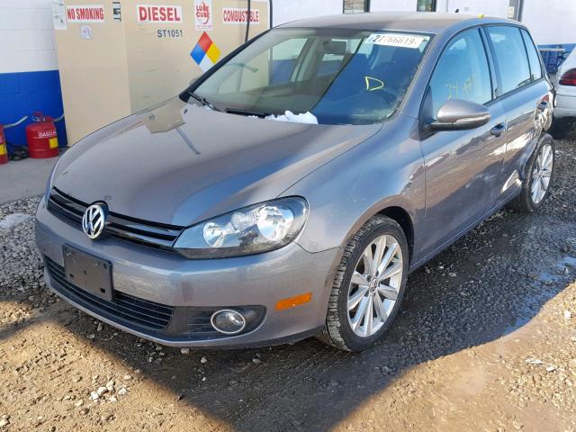 WVWDM7AJ0EW004379 - 2014 VOLKSWAGEN GOLF 灰色 照片 2
