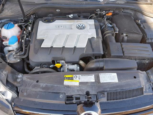 WVWDM7AJ0EW004379 - 2014 VOLKSWAGEN GOLF 灰色 照片 7