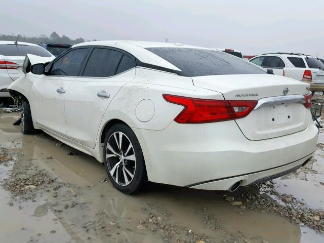 1N4AA6AP7JC361568 - 2018 NISSAN MAXIMA 3.5 WHITE photo 3