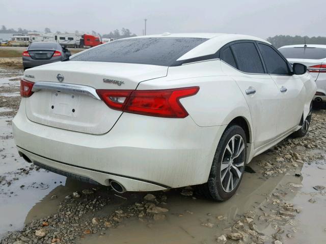 1N4AA6AP7JC361568 - 2018 NISSAN MAXIMA 3.5 WHITE photo 4