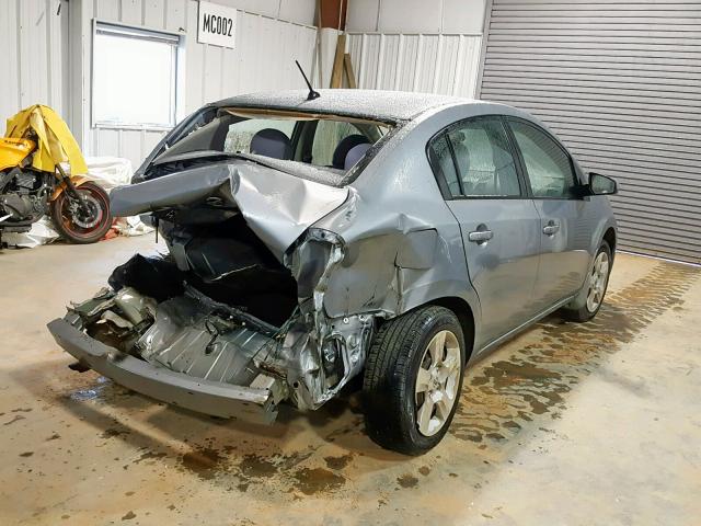 3N1AB61E87L674800 - 2007 NISSAN SENTRA 2.0 GRAY photo 4