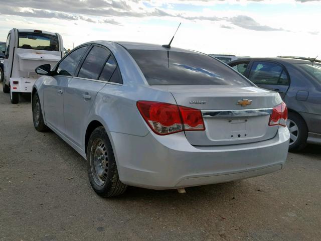 1G1PD5SH8B7159080 - 2011 CHEVROLET CRUZE LS SILVER photo 3