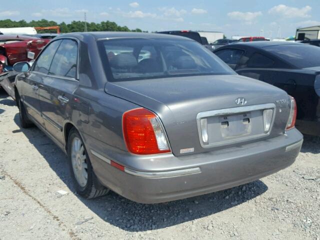 KMHFU45E64A348729 - 2004 HYUNDAI XG 350 GRAY photo 3