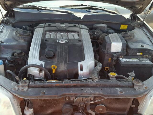 KMHFU45E64A348729 - 2004 HYUNDAI XG 350 GRAY photo 7