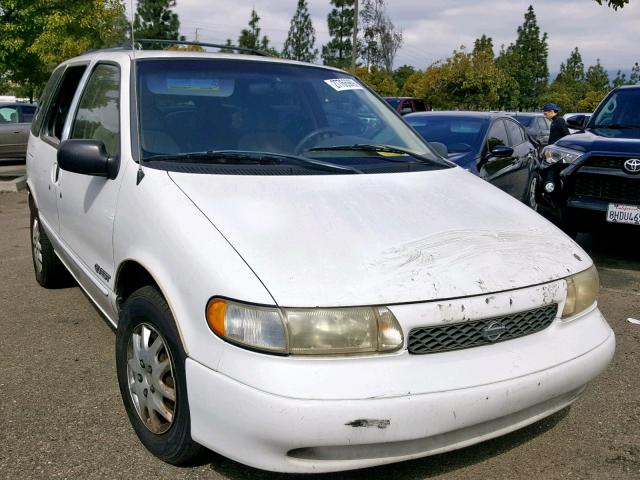 4N2DN1117WD802933 - 1998 NISSAN QUEST XE WHITE photo 1