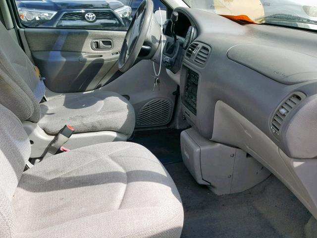 4N2DN1117WD802933 - 1998 NISSAN QUEST XE WHITE photo 5