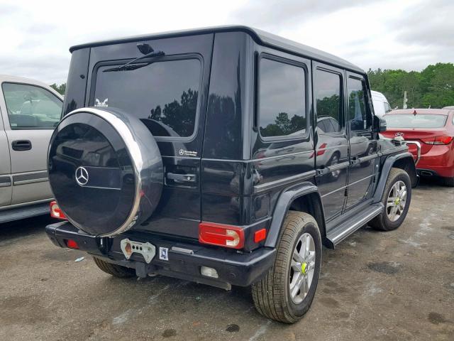 WDCYC3HF0EX220588 - 2014 MERCEDES-BENZ G 550 BLACK photo 4